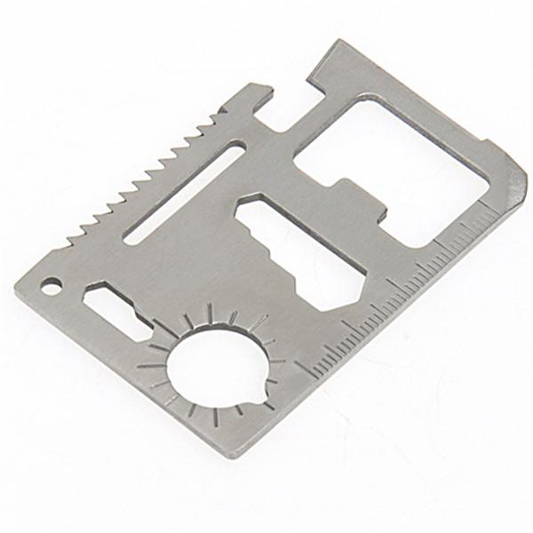 Clearance Outdoor Steel Sharp Blade Card Multi Tool for Camping