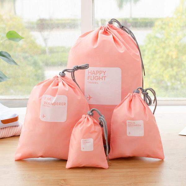 Clearance 4pc Set Waterproof Travel Organizer