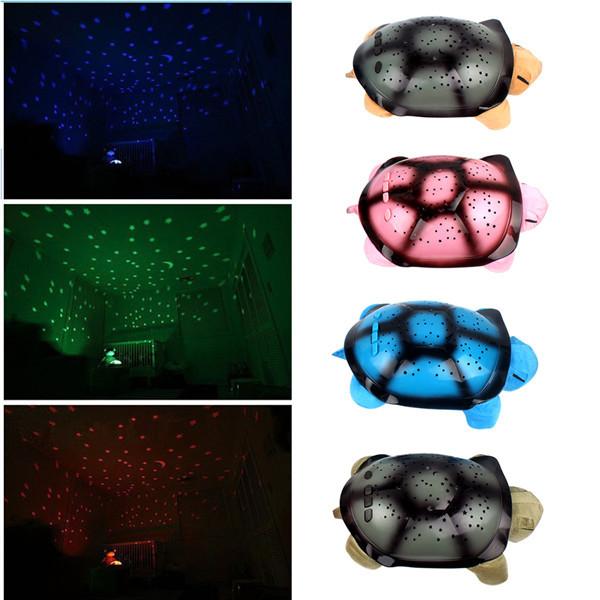 Clearance Music Turtle Night Light -Assorted Colors
