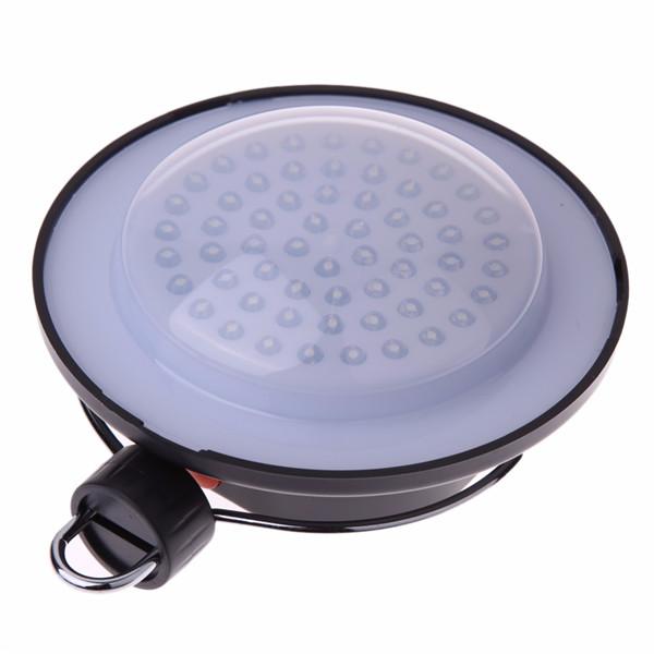 Portable Outdoor 60-LED Camping Hiking Light Tent Lamp Rechargeable Light