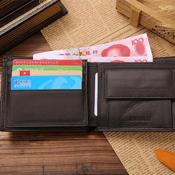 Clearance Vintage Short Casual Male Card Holder Wallets