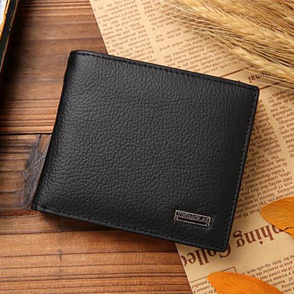 Clearance Vintage Short Casual Male Card Holder Wallets